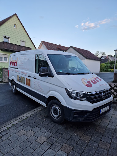 Firmenbus von Guri Verlegeservice